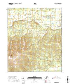 Tanana A-2 SE, AK — USGS 7.5-minute topo (2017)