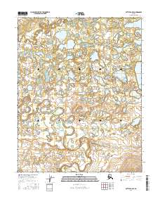 Bettles B-5 SE, AK — USGS 7.5-minute topo (2016)