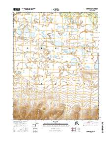 Shungnak D-2 SE, AK — USGS 7.5-minute topo (2016)