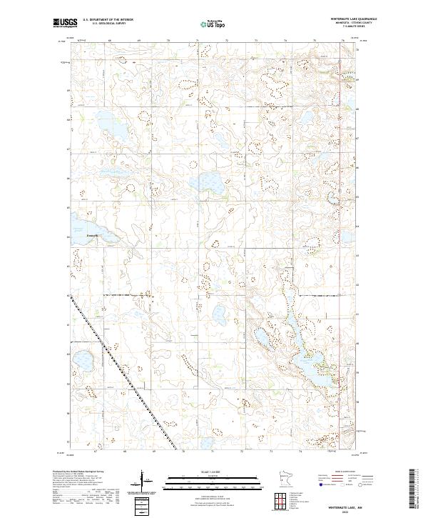 Wintermute Lake, MN — USGS 7.5-minute topo (2022)