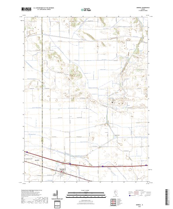 Mineral, IL — USGS 7.5-minute topo (2024)