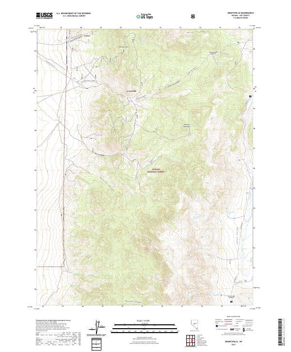 Grantsville, NV — USGS 7.5-minute topo (2021)