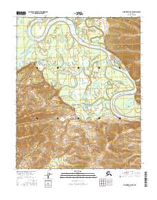 Melozitna D-5 SE, AK — USGS 7.5-minute topo (2016)