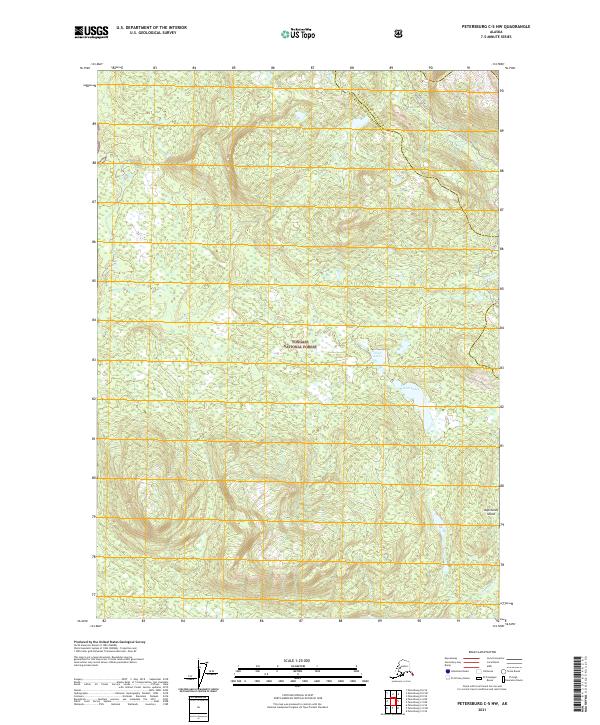 Petersburg C-5 NW, AK — USGS 7.5-minute topo (2021)