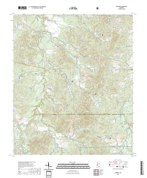 McBride, MS — USGS 7.5-minute topo (2024)