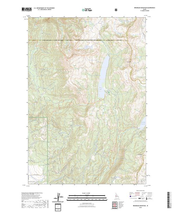 Brundage Mountain, ID — USGS 7.5-minute topo (2024)