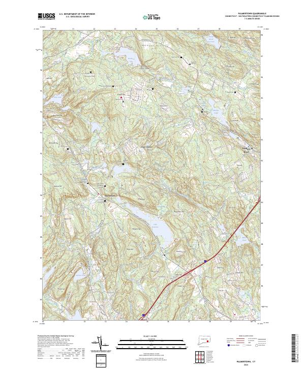 Palmertown, CT — USGS 7.5-minute topo (2024)