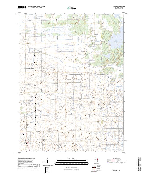 Donovan, IL-IN — USGS 7.5-minute topo (2024)