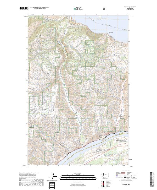 Winesap, WA — USGS 7.5-minute topo (2023)