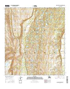 Mount Hayes D-5 SE, AK — USGS 7.5-minute topo (2016)
