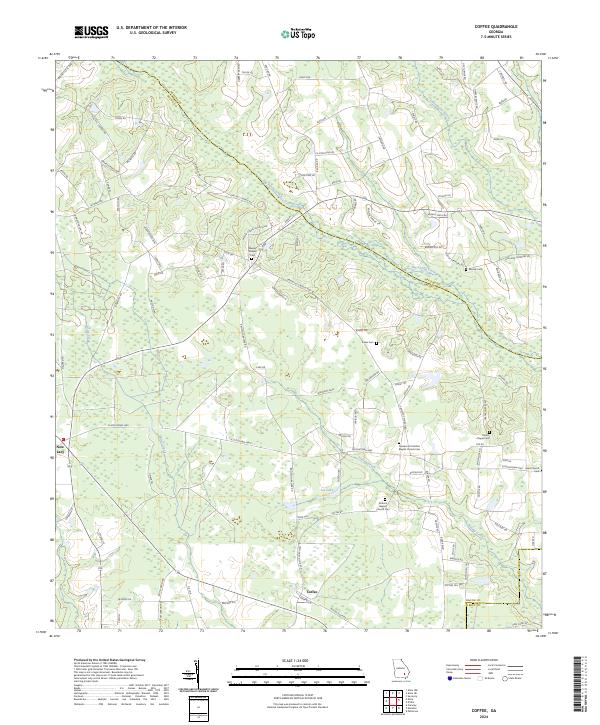 Coffee, GA — USGS 7.5-minute topo (2024)