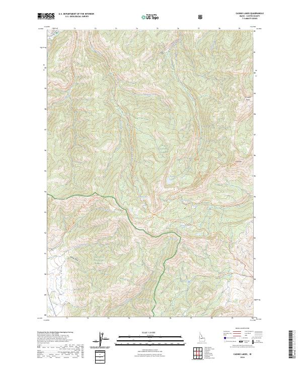 Casino Lakes, ID — USGS 7.5-minute topo (2024)