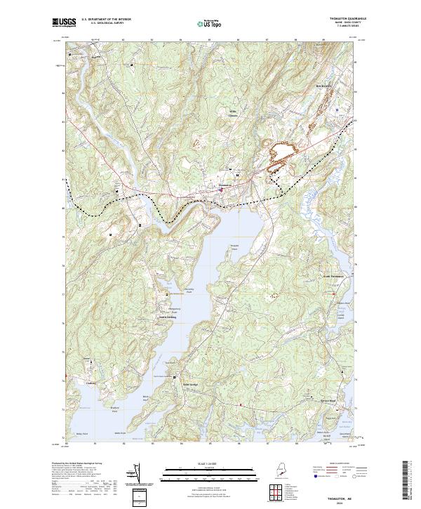 Thomaston, ME — USGS 7.5-minute topo (2024)