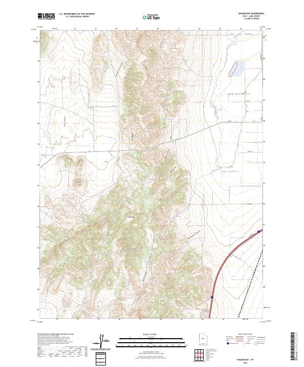Sugarloaf, UT — USGS 7.5-minute topo (2023)