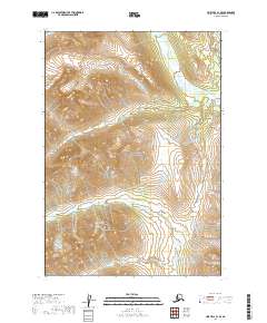 Lime Hills B-1 SE, AK — USGS 7.5-minute topo (2019)