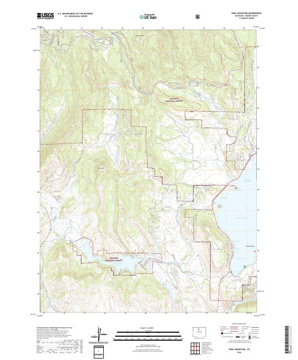 Trail Mountain, CO — USGS 7.5-minute topo (2022)