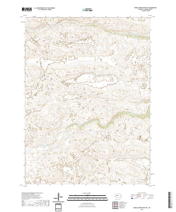 Dismal River Ranch SW, NE — USGS 7.5-minute topo (2021)