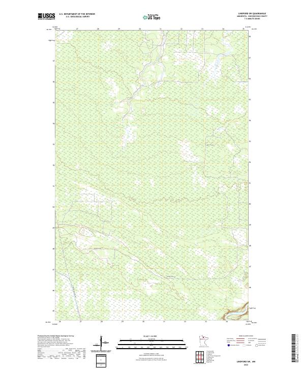 Lindford SW, MN — USGS 7.5-minute topo (2022)