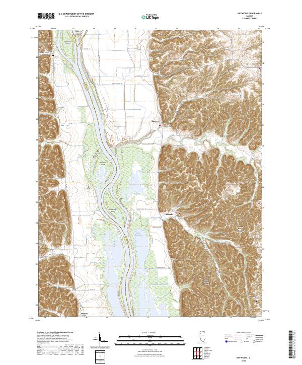 Nutwood, IL — USGS 7.5-minute topo (2024)