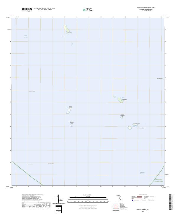 Buchanan Keys, FL — USGS 7.5-minute topo (2024)