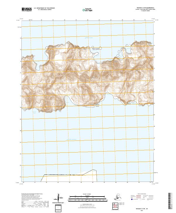 Seguam C-4 SW, AK — USGS 7.5-minute topo (2021)