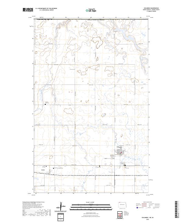 Columbus, ND-SK — USGS 7.5-minute topo (2024)