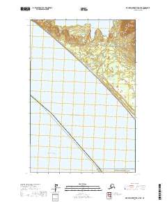 Mount Fairweather D-7 NE, AK — USGS 7.5-minute topo (2017)