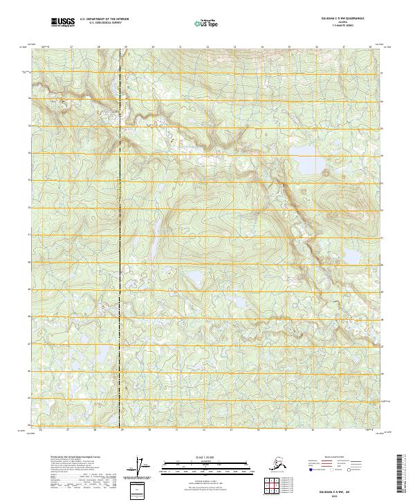 Gulkana C-5 NW, AK — USGS 7.5-minute topo (2023)