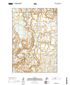 Naknek C-2 SW, AK — USGS 7.5-minute topo (2019)