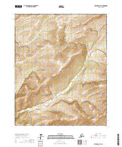 Livengood D-3 SE, AK — USGS 7.5-minute topo (2017)
