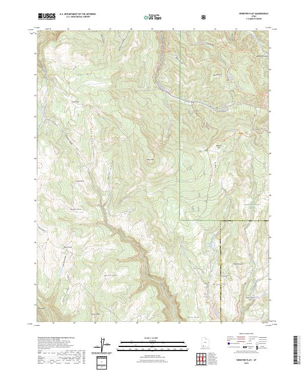 Webster Flat, UT — USGS 7.5-minute topo (2023)