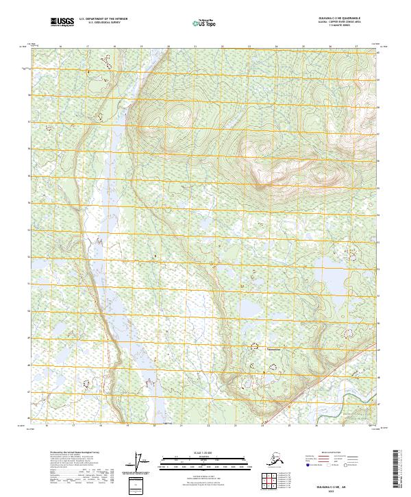 Gulkana C-2 NE, AK — USGS 7.5-minute topo (2023)