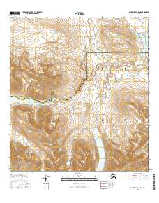 Mount Hayes A-5 NE, AK — USGS 7.5-minute topo (2016)