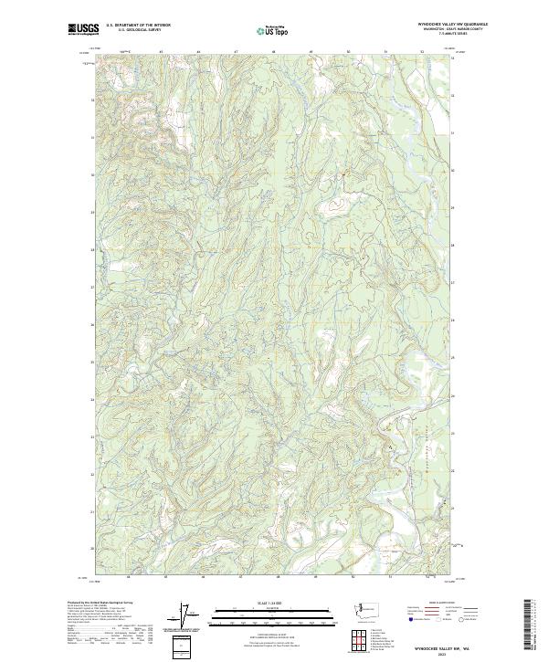 Wynoochee Valley NW, WA — USGS 7.5-minute topo (2023)