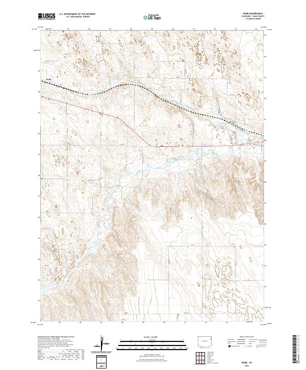 Robb, CO — USGS 7.5-minute topo (2022)