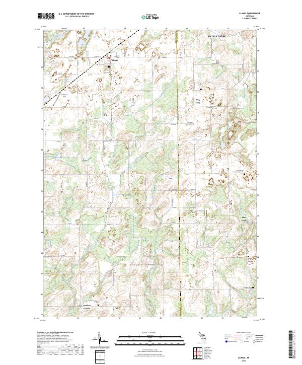 Climax, MI — USGS 7.5-minute topo (2023)