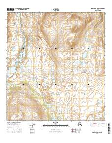 Mount Hayes A-4 SW, AK — USGS 7.5-minute topo (2016)