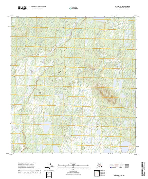 Gulkana C-3 NE, AK — USGS 7.5-minute topo (2023)