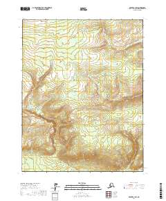 Beaver C-1 SW, AK — USGS 7.5-minute topo (2017)