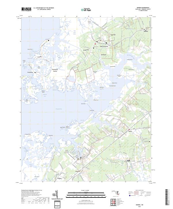 Marion, MD — USGS 7.5-minute topo (2023)