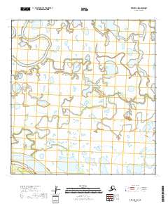 Kwiguk A-1 SW, AK — USGS 7.5-minute topo (2018)