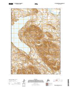 Taylor Mountains A-8 NE, AK — USGS 7.5-minute topo (2019)