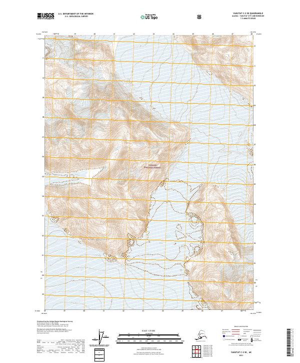 Yakutat C-2 SE, AK — USGS 7.5-minute topo (2021)