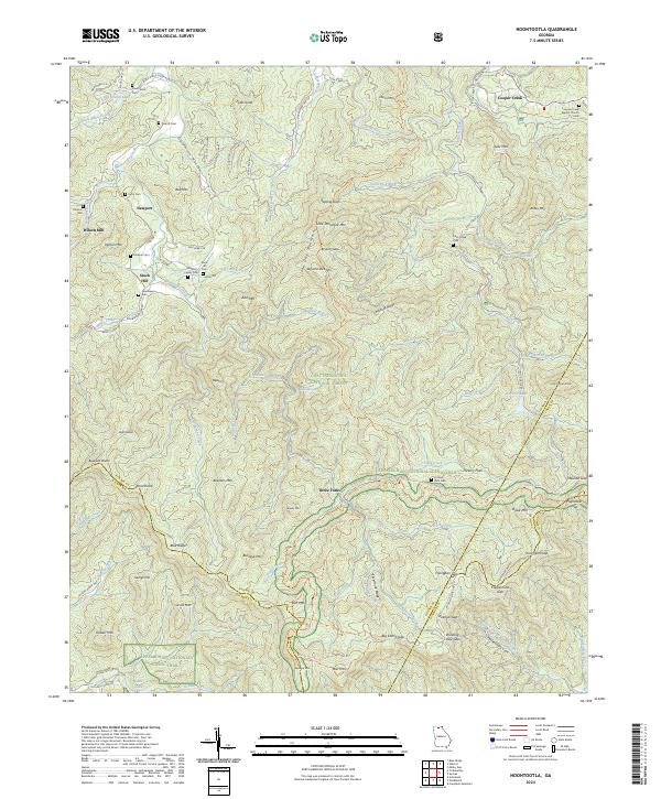 Noontootla, GA — USGS 7.5-minute topo (2024)