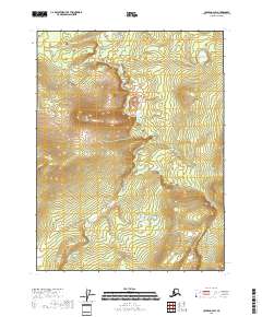 Coleen A-2 SW, AK — USGS 7.5-minute topo (2018)