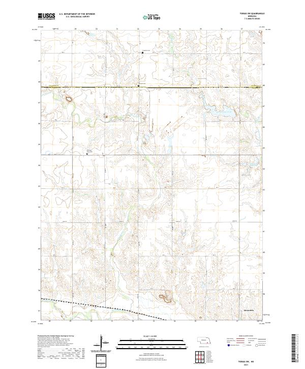Tobias SW, NE — USGS 7.5-minute topo (2021)