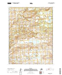 Iliamna A-8 NE, AK — USGS 7.5-minute topo (2019)
