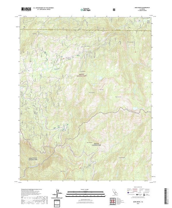 Muir Grove, CA — USGS 7.5-minute topo (2021)