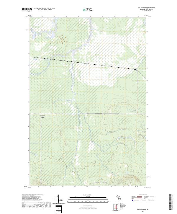 Soo Junction, MI — USGS 7.5-minute topo (2023)