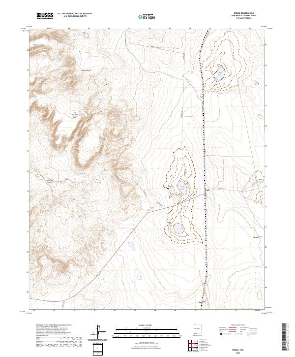 Engle, NM — USGS 7.5-minute topo (2023)